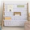 3 Sprouts - Porta Libri per Bambini - Libreria Montessoriana per Cameretta - Mirtillo Nebbia