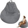 Yuragim Sacco Seduto Copertura 100x120 cm per bambini e adulti, solo rivestimento (nessuna imbottitura) per animali di peluche,lavabile,XL Bean Bag Chair per Camera da Letto,Soggiorno,Ufficio,Terrazza