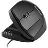 Contour Unimouse Mouse ergonomico | Inclinazione regolabile da 35° a 70°, 6 pulsanti programmabili, poggiapollice per il dolore al polso | Plug & Play per Mac e PC - Cablato - Sinistro