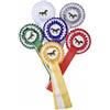 HKM 558043 - Fiocco da torneo, Tripla Rosetta, M