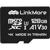 LinkMore 128 GB XV13 (Agon) Micro SDXC Card, A1, UHS-I, U3, V30, Class 10 Compatible, Read Speed Up to 100 MB/s, Write Speed Up to 40 MB/s, SD Adapter Included