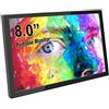 ELECROW Monitor portatile, mini monitor da 8 con altoparlanti integrati e risoluzione 1280 x 800 HDMI Raspeberry Pi Display compatibile con Raspberry Pi 4, laptop, PC, console di gioco