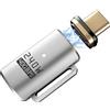 IVIVTOR Adattatore magnetico USB C - 240 W USB c magnetico adattatore 24 pin con velocità di trasmissione 40 gbps adatto per laptop, tablet cellulare, colore argento