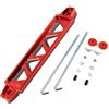 DONGKER Staffa Batteria Auto,Supporto Fissaggio Batterie in Lega Alluminio con Bulloni a J da 8/10 per Blocco Staffa Montaggio Batteria Auto