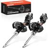 Frankberg 2 ammortizzatori anteriori da 514 mm a pressione di gas | Compatibile con: Clio III BR0/1 CR0/1, Clio III Grandtour KR0/1