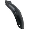 Alchemy Parts Parafango posteriore per motocicletta per Cafe Racer, Scrambler, Street Bike, Roadster Project | Acciaio inossidabile nero | UNIVERSALE (Parafango posteriore nero)