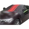 CGEAMDY Inverno Telo Parabrezza Antigelo Ripiegabile Copertura Parabrezza Auto Ghiaccio, Copri Parabrezzas Auto Antighiaccio Pioggia Polvere, Copertura Invernale Parabrezza Rimovibile(Nero Rosso)