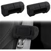 VAGCARS 2 coperture per cinture di sicurezza per auto, in silicone, antigraffio, clip universali per cintura di sicurezza per furgoni, camion, SUV