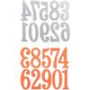 Stanzenshop.de Fustella con numeri grandi, compatibile con BigShot. Adatto per tutte le fustellatrici comuni