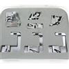 sewshop Set Piedini Orlatori e Bordatore Regolabile