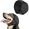 KERYBW Paraorecchie per cani, riduzione del rumore, protezione impermeabile per le orecchie, protezione dell'udito per cani, avvolgimento elastico con isolamento acustico per blocco del rumore, calma