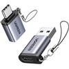 UGREEN Adattatore da Tipo C a USB 3.0 OTG 5Gbps Compatibile con iPhone 16 Plus Pro Max MacBook iPad Air Galaxy S24 2 Pack