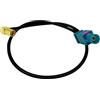 Vecys Cavo di prolunga per antenna DAB SMB, spina Fakra a presa SMB, adattatore RG174 tipo Z