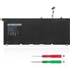 KXRSII 56Wh 90V7W JD25G Batteria per Dell XPS 13 9343 9350 P54G P54G001 P54G002 Laptop JHXPY 0N7T6 5K9CP 0N7T6 0DRRP con 7.6V