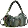Desigual borsa a tracolla Habana Hybrid Denim Shoulder Bag Kaki cachi