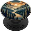Sticky Gripper For Back of Phone Holder Escursionismo Regali Montagna Natura Paesaggio Scena Phone PopSockets PopGrip Intercambiabile