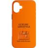 Harshtime iPhone cover Luxury Vibes Only - Hermès Mood Custodia per iPhone 16 Plus