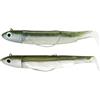 FIIISH Double Combo off Shore Black Minnow No.2-9cm - 10g - Kaki - Ghost Minnow - BM3012