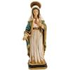 DRW Figura Sacro Cuore di Maria Resina Dipinta a Mano 21 cm