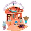 Disney Store Official Casa di Bambole di Aladdin e Jasmine, Set da Gioco Once Upon a Story Alto 14 cm con Palazzo del Sultano, Abu, Genio, Lampada, Tappeto Magico e Altro, 3+