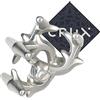 Hanayama and Crux Hanayama Cast Elk Puzzle - Livello 5 di 6 - Molto difficile - Include Crux Sticker