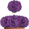 ddckj Fiori Finti da Esterno 8 Mazzi Piante Artificiali da Esterno Petunie Resistente ai raggi UV Outdoor Decor Suitable for Home Gardens, Balconi, and Porches