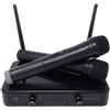 Empire Microfono Wireless Media W-601II D UHF con 2 Microfoni Inclusi