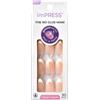 Kiss Impress Impress The No Glue Mani - Classic French 30 Unghie Adesive