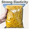 NONE Elastico giallo ad alta elasticità - set da 100/300/666 pezzi, con diametro di 38 millimetri, gomma naturale resistente, adatto