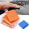 Huiguli Barra di Argilla per Auto, 3 Pcs 100g Car Clay Bar con Asciugamano, Fango Clay Bar Kit per Spolveratura Lucidatura Ceratura Lavaggio Togli Ruggine Autolavaggio Detailing Clean, Arancione
