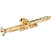 FTVOGUE - Spilla Elegante in Oro, Strumento Musicale, per clarinetto, placcata in Oro, con Confezione