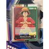 One Piece TCG DEMO DECK 2022 Monkey.D.Luffy - ENG - NO BUSTA PROMO Post-Errata