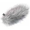 keepdrum Paravento in pelliccia WS-WH per microfoni a tubo direzionale NTG-1, NTG-2 e videocamera Videomic