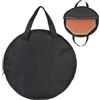 Helweet Borsa per Batteria Muta, Borsa per Tamburello, Dumb Drum Bag, Custodia per Piatti Da Batteria, Sacca per Batteria Muta, Sacca per Tamburi A Mano E Tamburi A Telaio, Adatto Ai Principianti, 12 Pollici