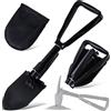 Polly Online Mini pala pieghevole da giardinaggio in acciaio al carbonio portatile da campeggio per attrezzi da campeggio in stile militare, per campeggio, escursionismo, scavo, zaino in spalla, strumento di