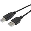APM 570301 - Cavo Usb 2.0 Usb-A/Usb-B maschio/maschio, 3 m, nero