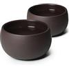 YXHUPOT Tazza da tè Zini Zisha Gongfu in argilla cinese Yixing, 2 pezzi, 50 ml (Zini)