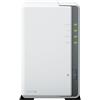 SYNOLOGY NAS Server DS223J Bianco 2.5/3.5" 4 Core 1.7GHz 1GB RAM
