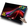 Verbatim Monitor 4K Ultra HD 17.3" LCD Touchscreen Nero