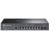 TP-Link switch 2.5G Ethernet Gestito L2+ 8 porte Nero SG3210X-M2