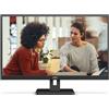 AOC Monitor 27" Quad HD 2560x1440 Nero con Tecnologia Flicker-Free