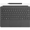 Microsoft tastiera per tablet Surface Pro 12 con penna in Alcantara grigia