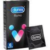 RECKITT BENCKISER H.(IT.) SpA Durex - Sync Profilattico 6 Pezzi per un Piacere Condiviso