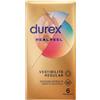 RECKITT BENCKISER H.(IT.) SpA Durex Profilattico RealFeel 6 Pezzi, Senza Lattice, Sensazione Naturale, Adatto a Persone Allergiche al Lattice