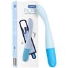 RECKITT BENCKISER H.(IT.) SpA Durex Ice Breaker Slim Vibrator, Vibratore 183mm, 8 Modalità di Vibrazione, Silicone Morbido, Waterproof