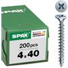 SPAX Abcspax-Schr.G-Vz.4.0X 40 Für Pz2, Paket=200