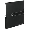 Herlitz 11205713 - Raccoglitore a 2 anelli meccanici combo, 2,7 cm dorso, capacità 16 mm, Colore: Nero opaco, 1 pezzo