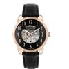 Trussardi T-City - Orologio Uomo Automatico Pelle Nero/Oro Rosa