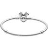 PANDORA Disney Minnie Bracciale in argento con zirconi cubici trasparenti, 16