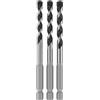Bosch PRO HEX-5 Drill Bit 3pc set 5.5x100/6x100/7x100mm